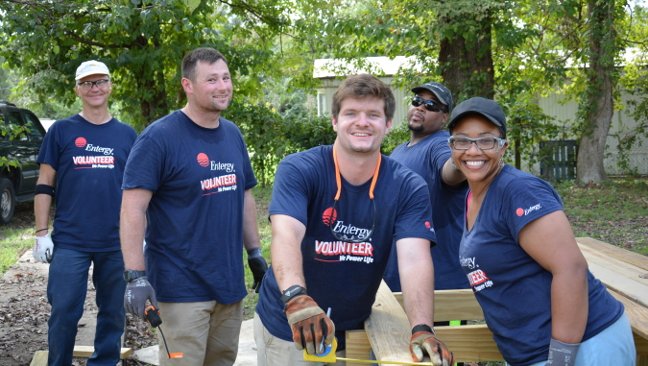 Employees at Grand Gulf contributed more than 600 volunteer hours during Community Day.